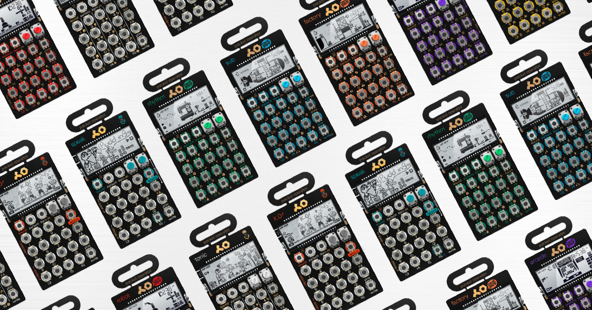 Teenage Engineering Pocket Operator Series Quickstart Guide