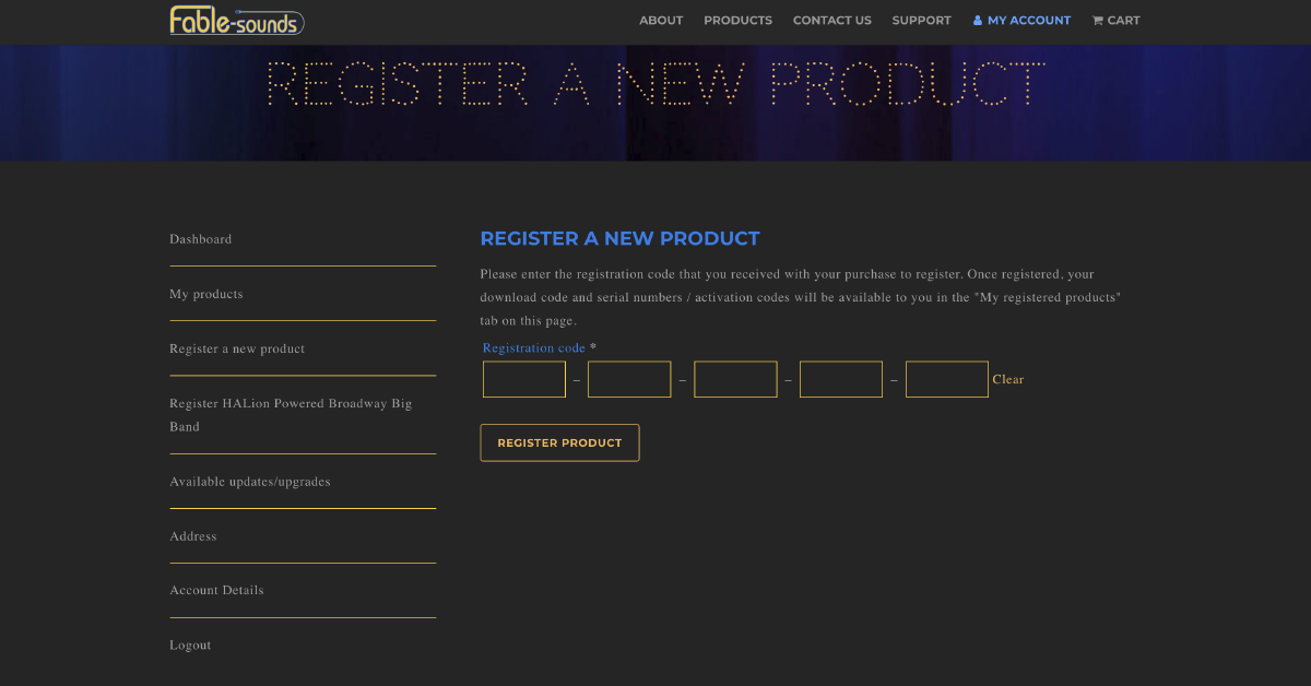 Fable Sounds Software Activation Instructions