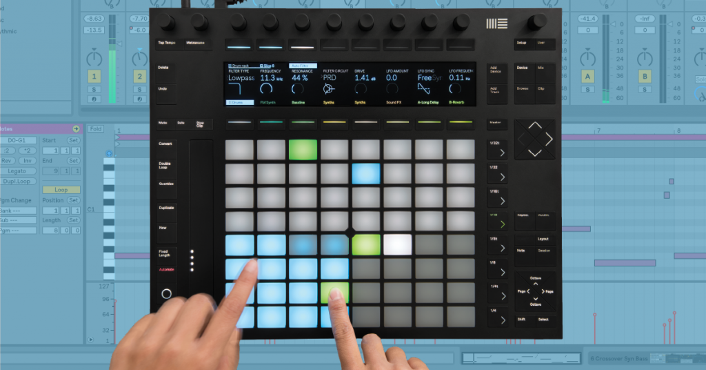 Ableton Push 2 Creating Tracks Featured Image