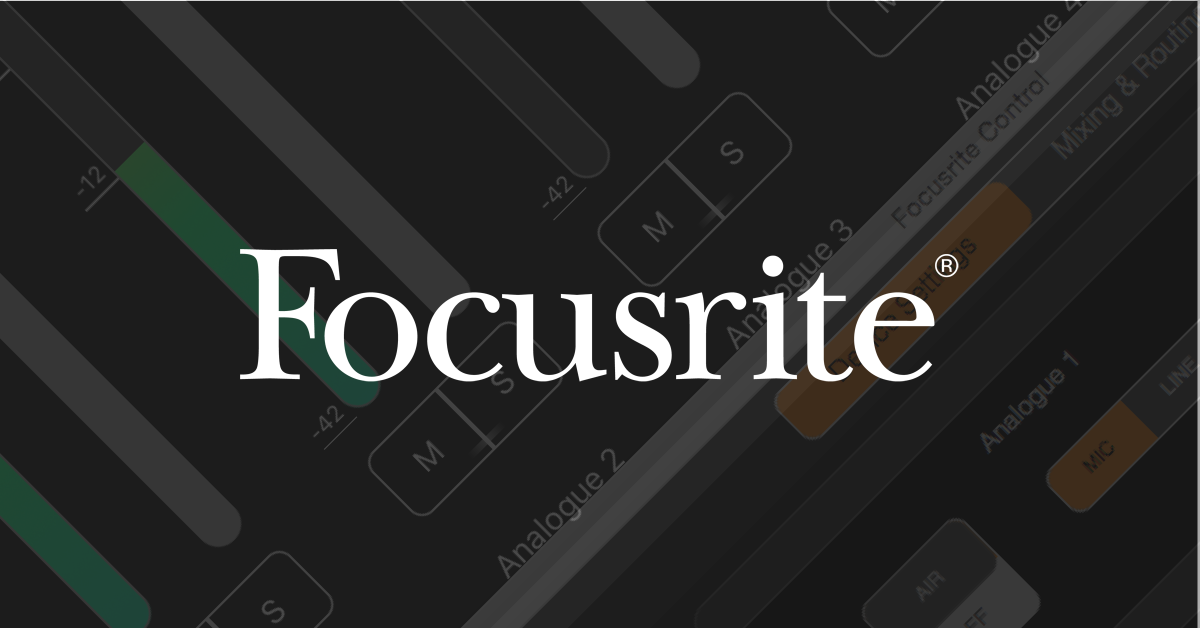 Download Focusrite Control