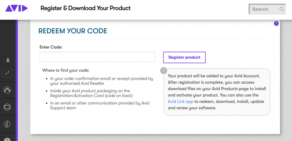 Avid-Redeem-Your-Code