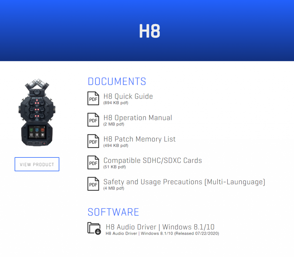 How to Use the Zoom H8 as an Audio Interface Sweetwater