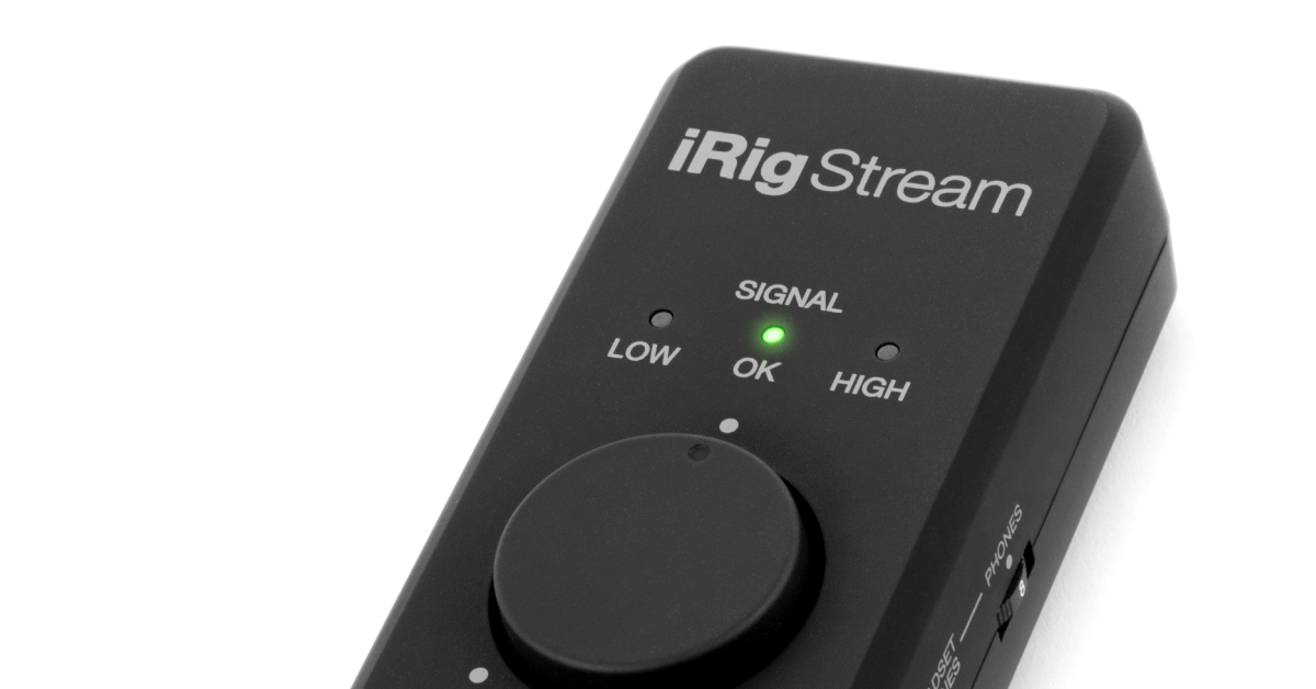 IRig Stream Quickstart Guide | Sweetwater