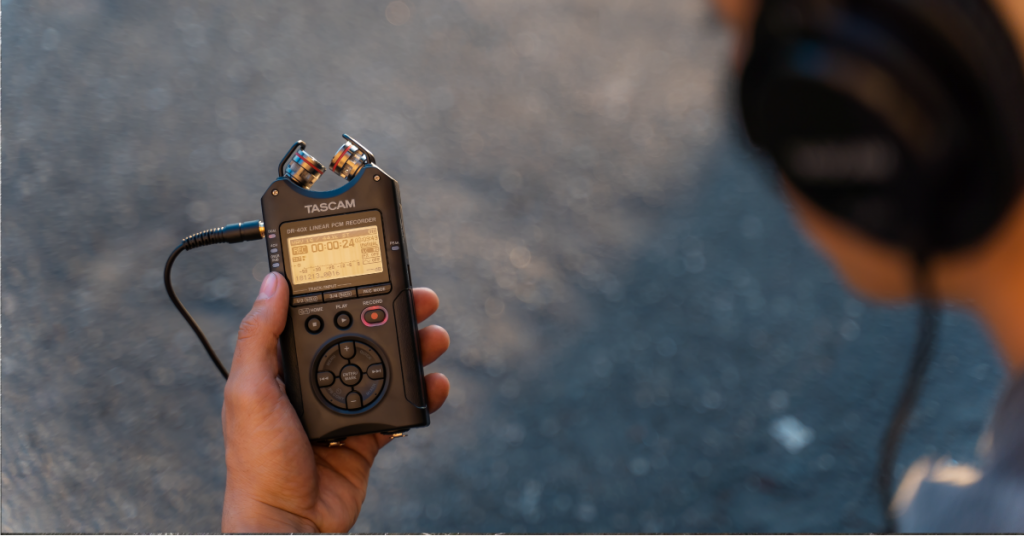 TASCAM DR40X Quickstart Guide Sweetwater