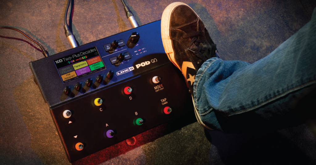 Line 6 POD Go Quickstart Guide Sweetwater