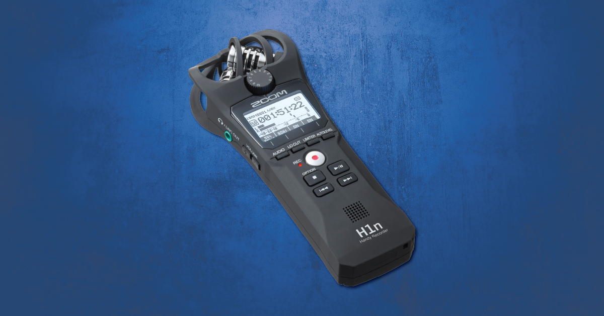 Zoom H1n Setup Guide Sweetwater