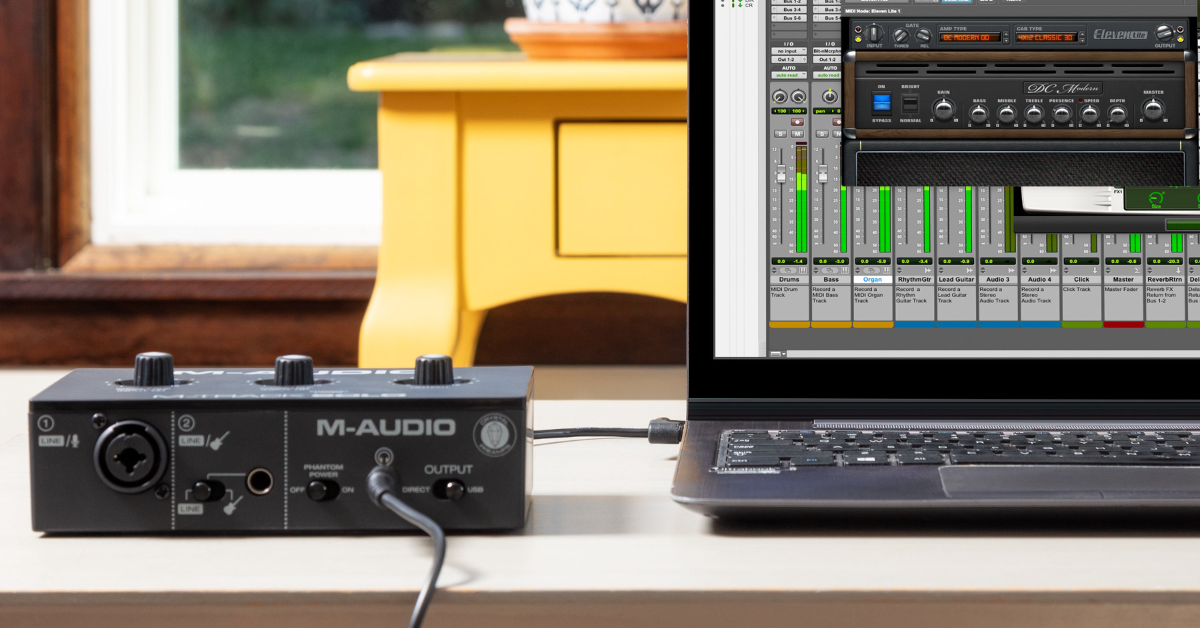 M-Audio M-Track Eight interface audio USB