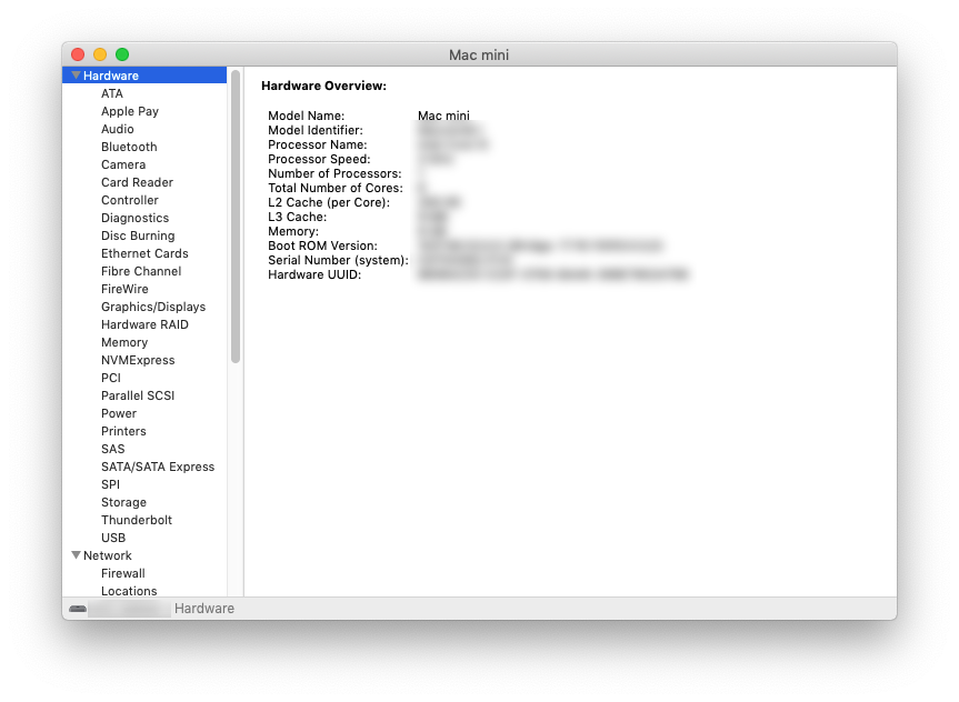 Mac-System-Report-window