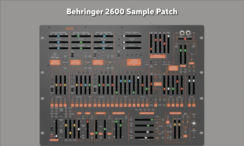 Behringer 2600 How to Get Sound Out Sweetwater