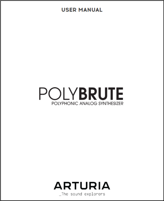 PolyBrute Manual