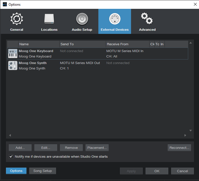 Working with External Instruments in Studio One Sweetwater