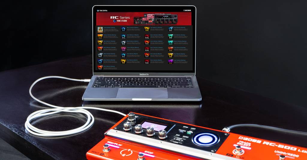 BOSS RC600 How to Use BOSS Tone Studio Sweetwater
