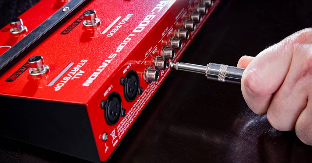 BOSS RC600 Setup and Connections Sweetwater