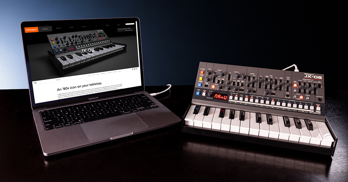 Roland JX-08 - Factory Reset Guide | Sweetwater