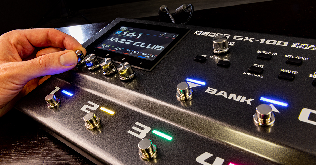 Boss GX-100 Guitar Multi-effects Pedal | Sweetwater