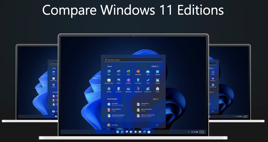 Windows 11 And Windows 10 Comparison