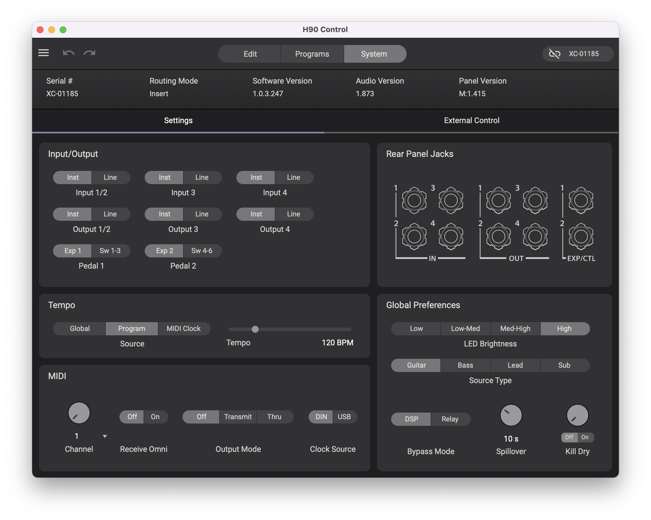 Eventide H90 Quickstart Guide Sweetwater