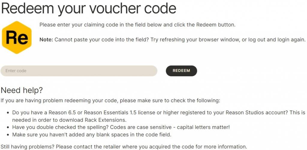 Reason Rack Extension Software Activation Instructions Sweetwater