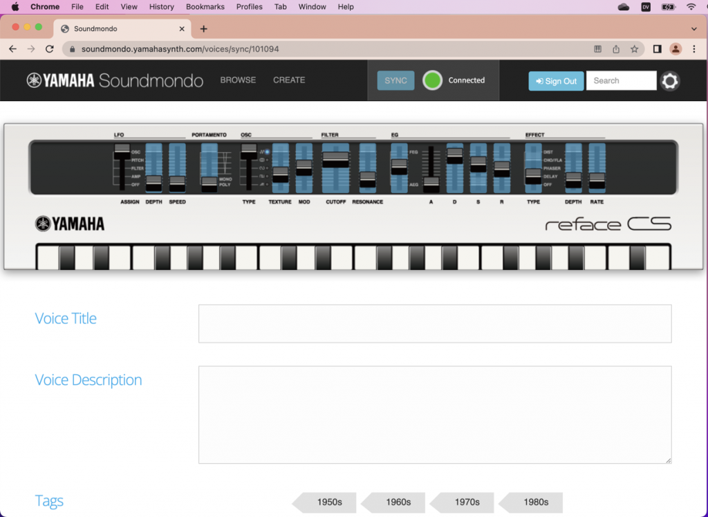 Soundmondo reface CS