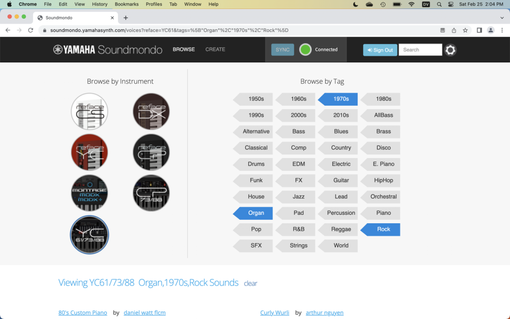 Share Yamaha Keyboard Presets with Soundmondo Sweetwater