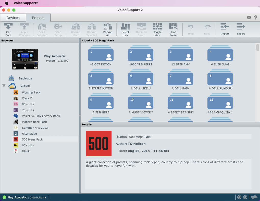 TC Helicon VoiceSupport Librarian