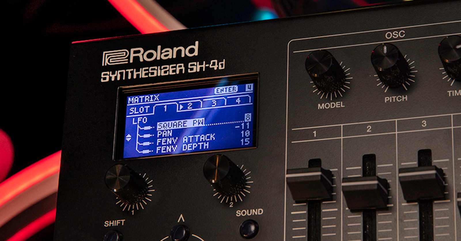 Roland SH-4d Firmware Update