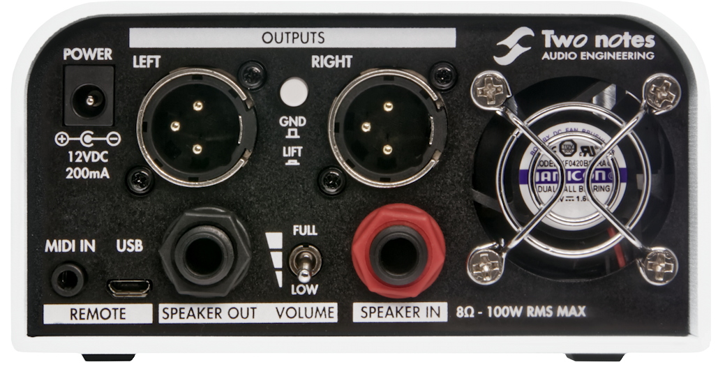 Two Notes Torpedo Captor X Reactive Loadbox Quickstart Guide