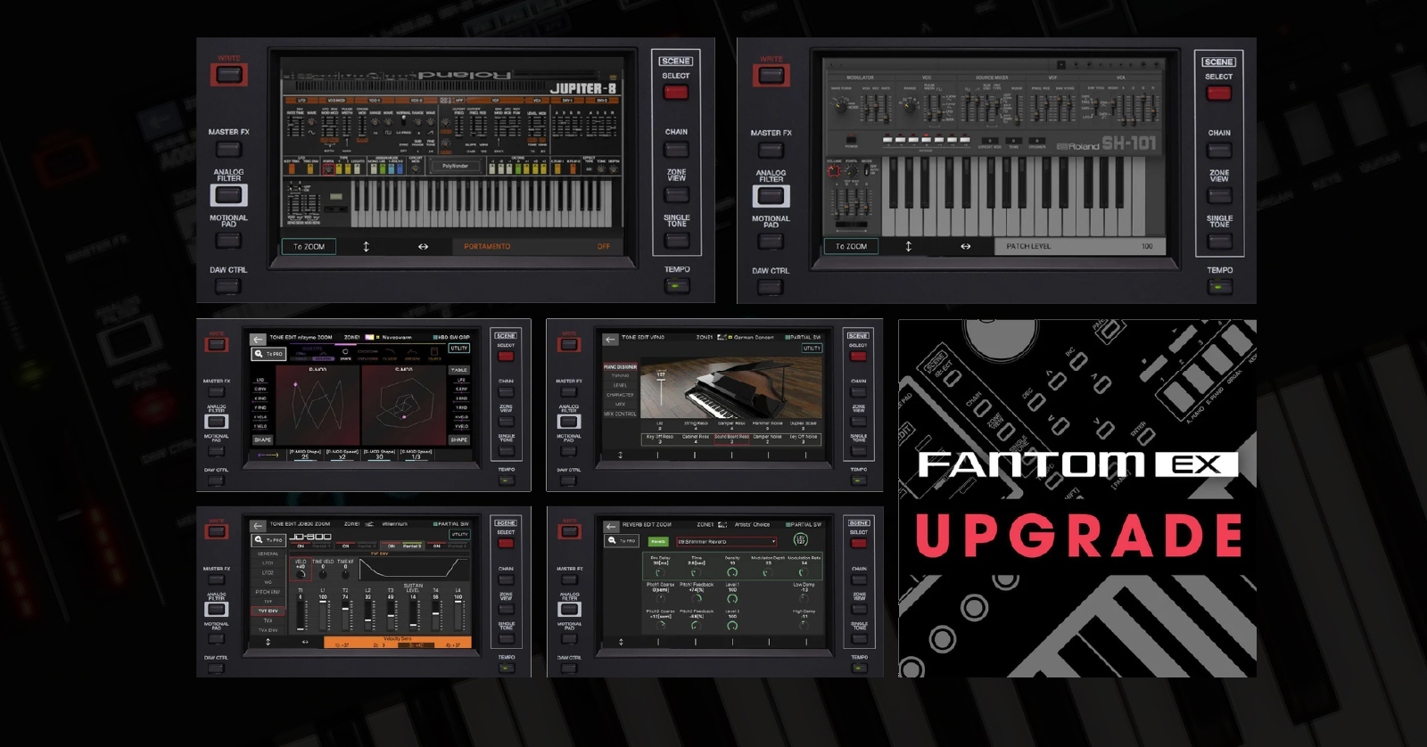 Roland FANTOM EX System Upgrade Guide Sweetwater