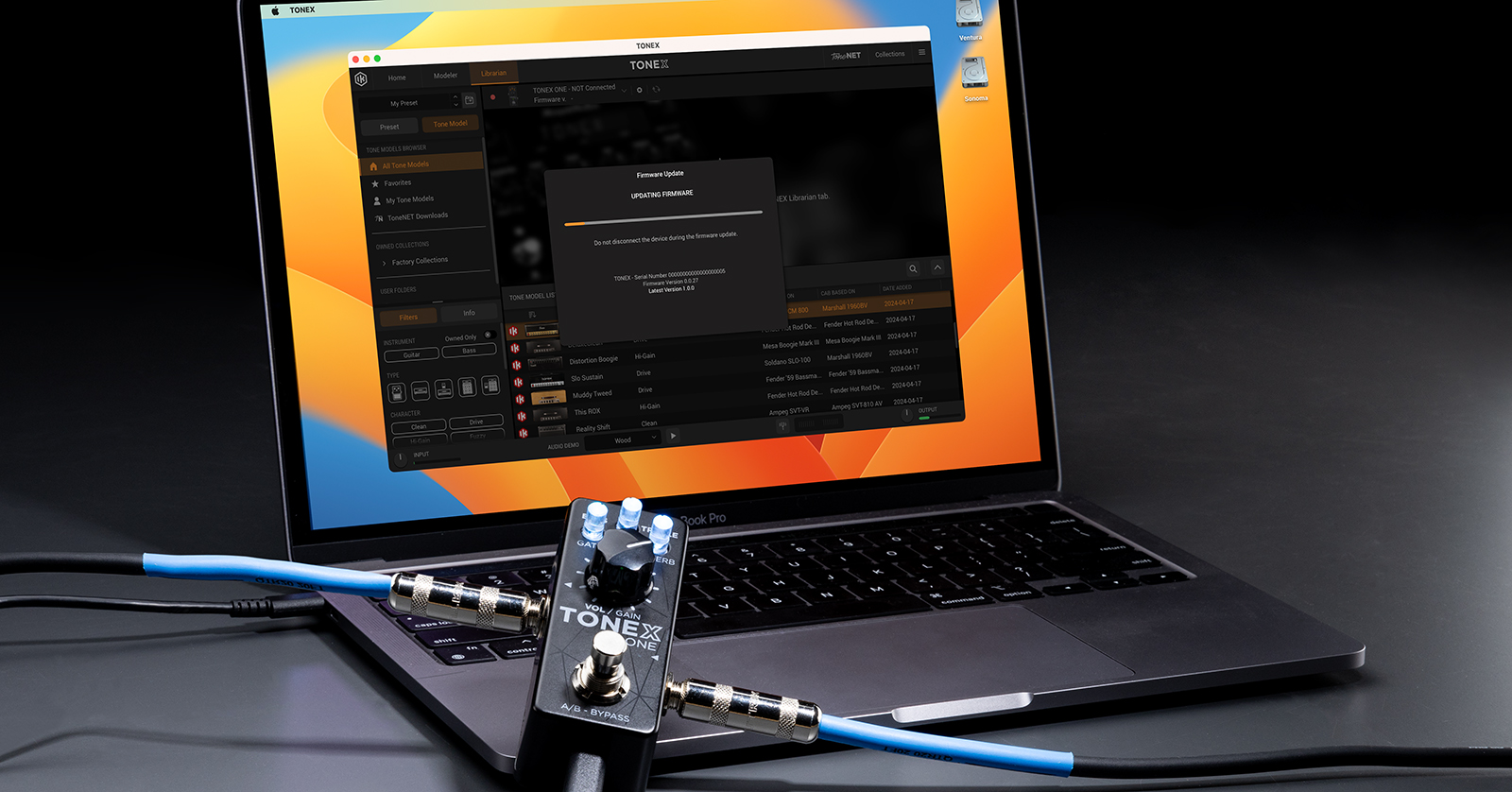 IK Multimedia TONEX ONE Firmware Update | Sweetwater