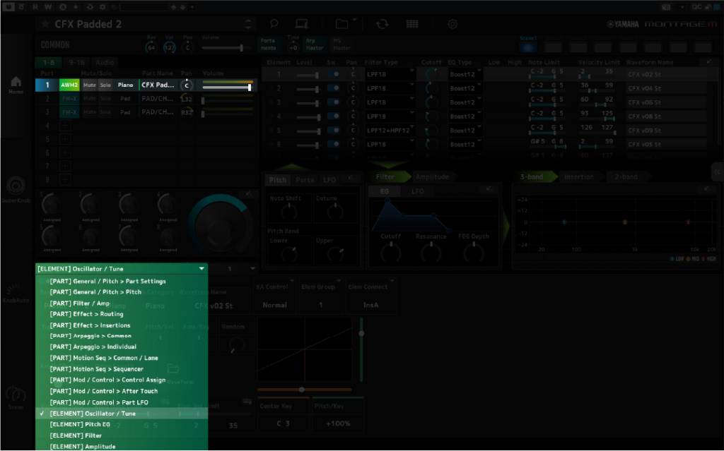 ESP Detailed Edit with Piano layer highlighted