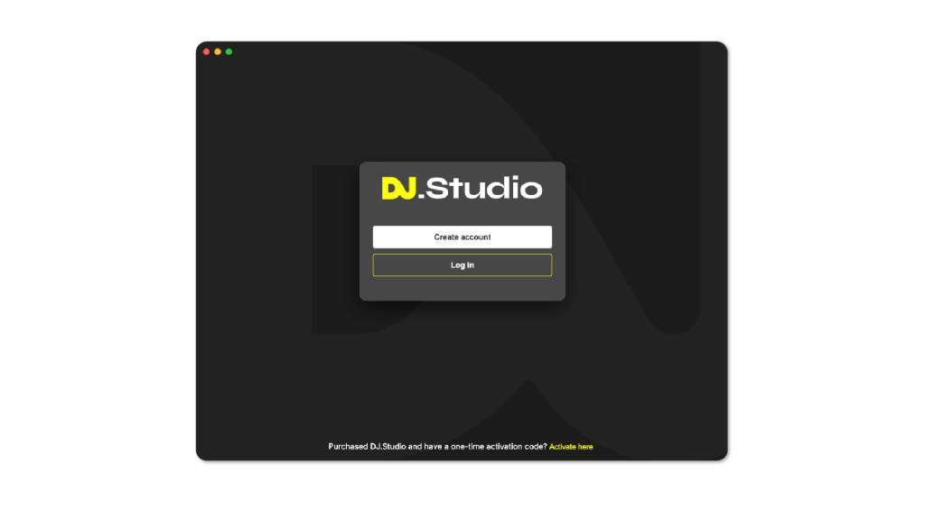 DJ.Studio Account