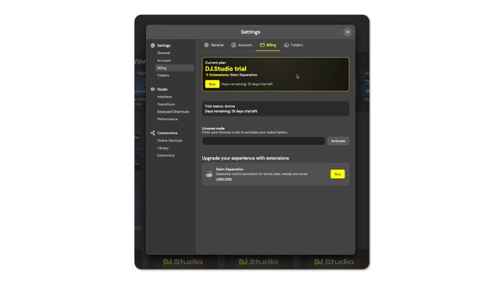 Activate License Code