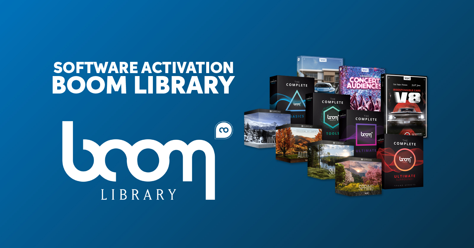 Boom Library Software Activation Instructions