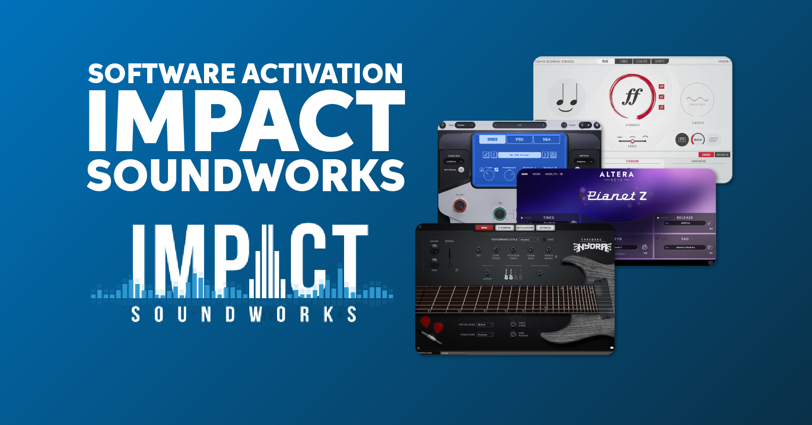 Impact Soundworks Software Activation Instructions