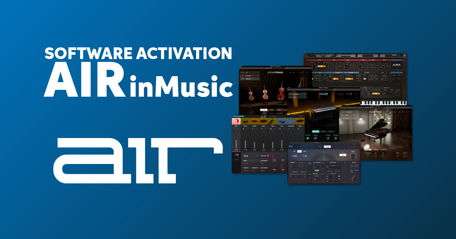 AIR inMusic Software Activation Instructions