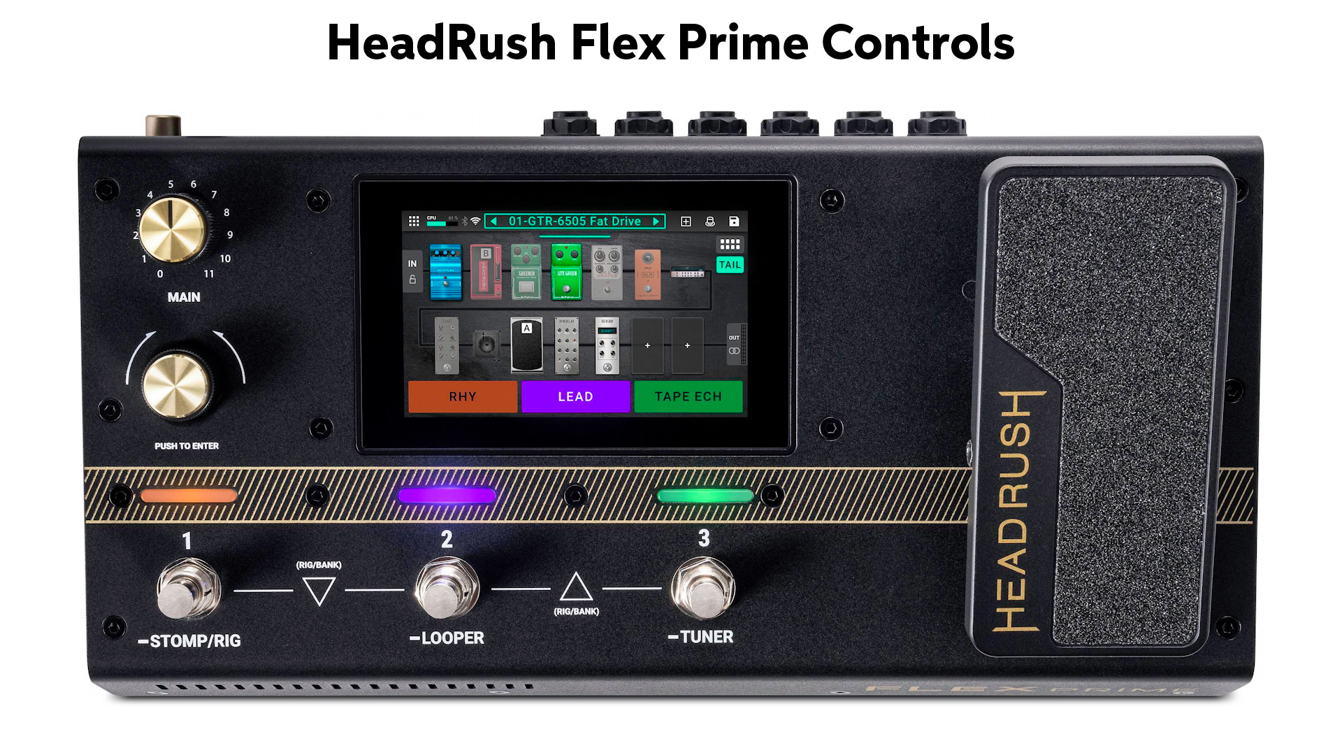 HeadRush Flex Prime Quickstart Guide | Sweetwater