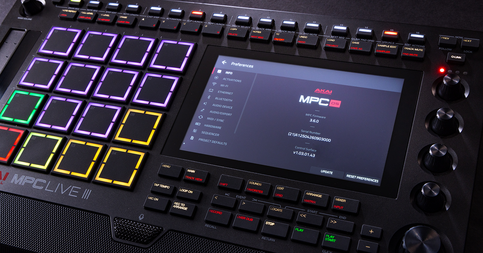 AKAI MPC LIVE 動作確認済 AKAI MPC最新バージョンの実力を☆Taku Takahashiが実機検証！ | block.fm