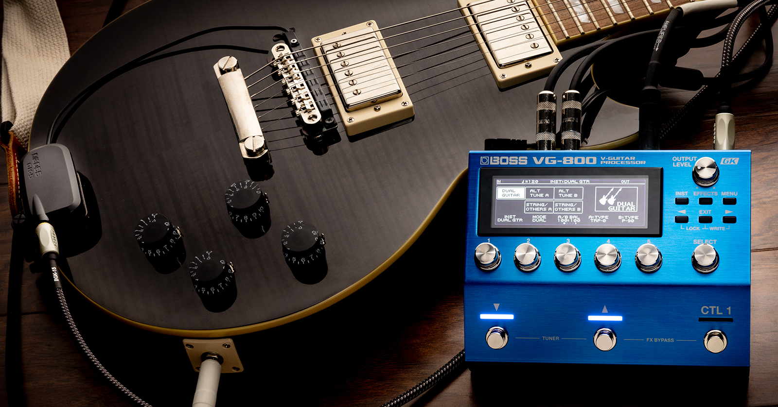 BOSS VG-800 V-Guitar Processor Quickstart Guide | Sweetwater