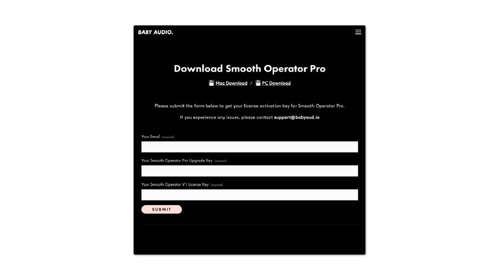 Register Upgrade Key
