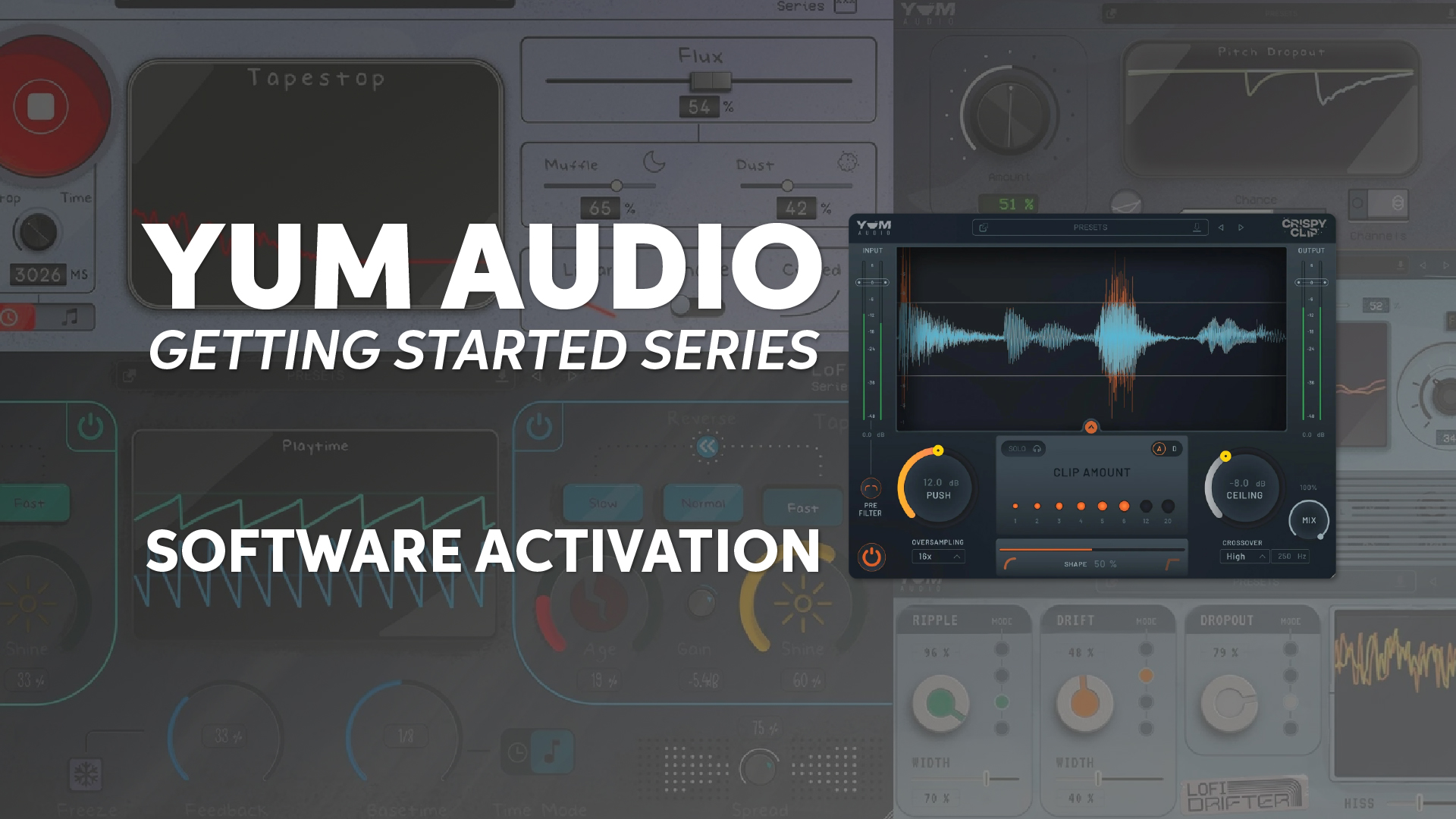 Yum Audio Software Activation Instructions