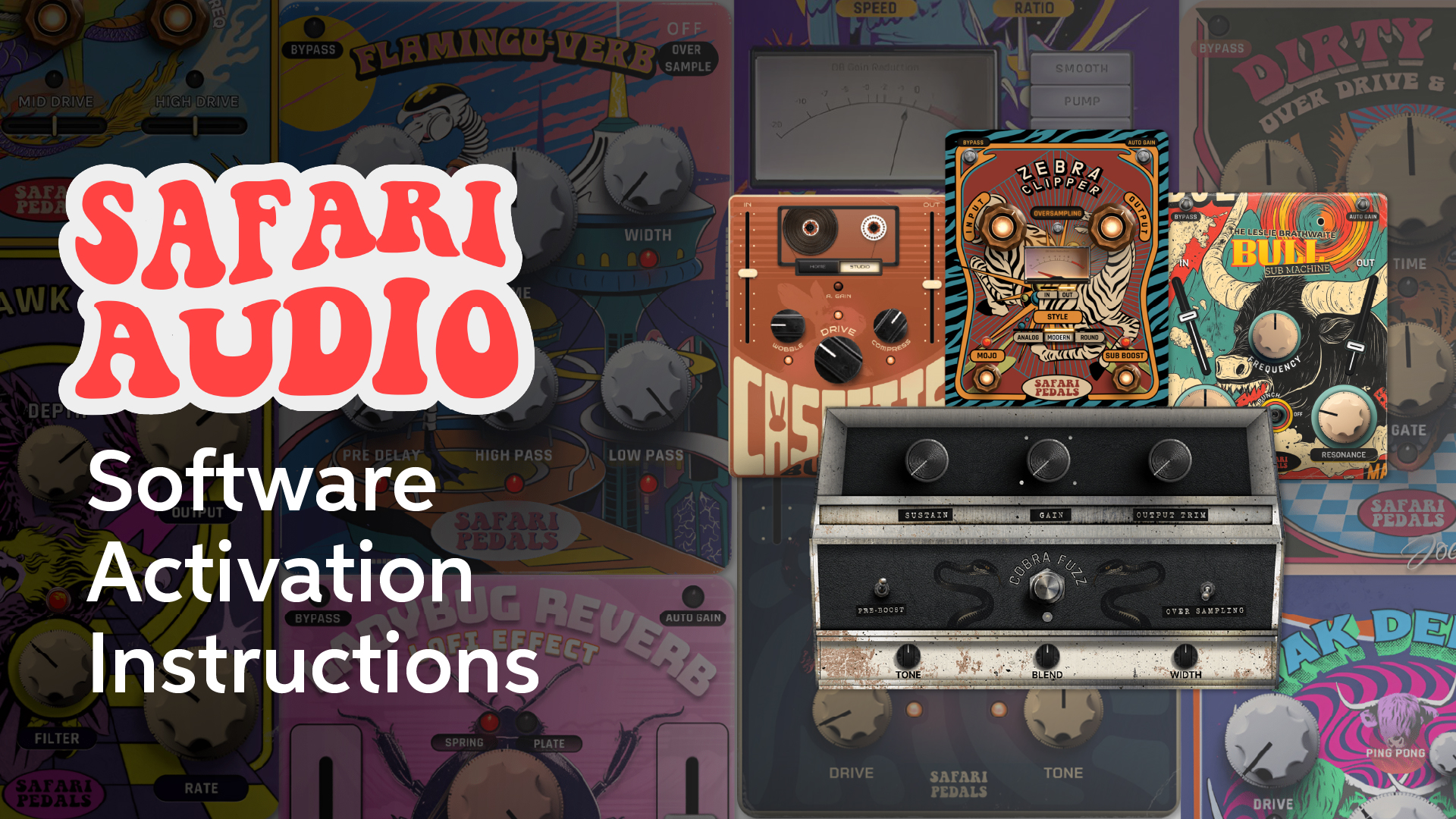 Safari Audio Software Activation Instructions