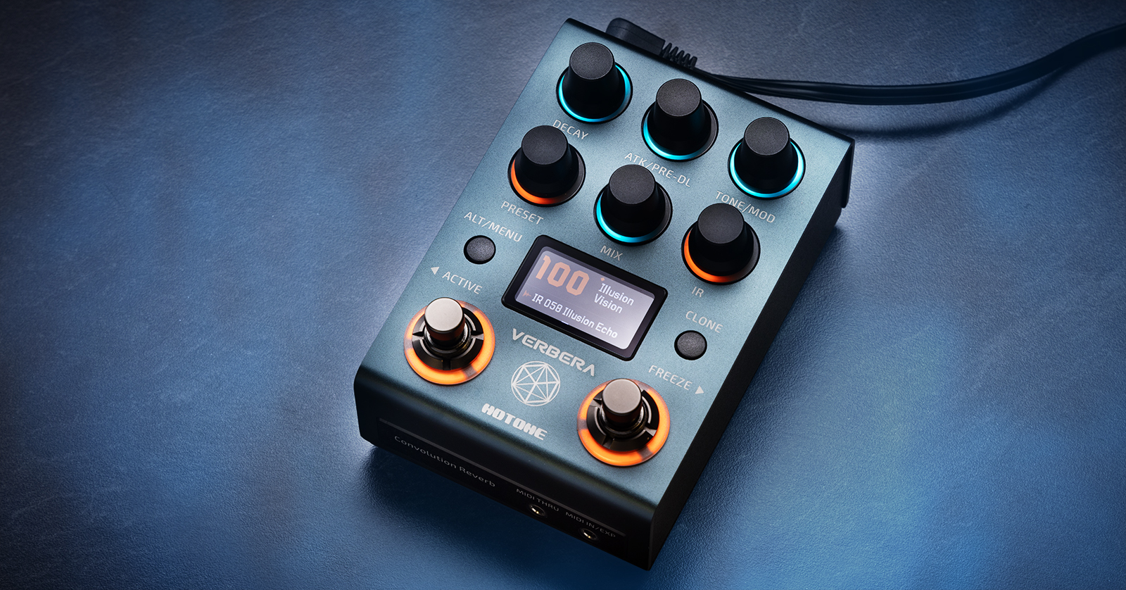 Hotone Verbera Convolution Reverb Quickstart Guide | Sweetwater