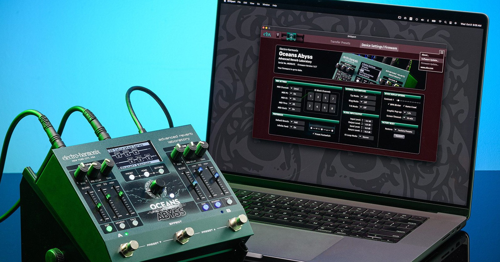 Electro-Harmonix EHXport App