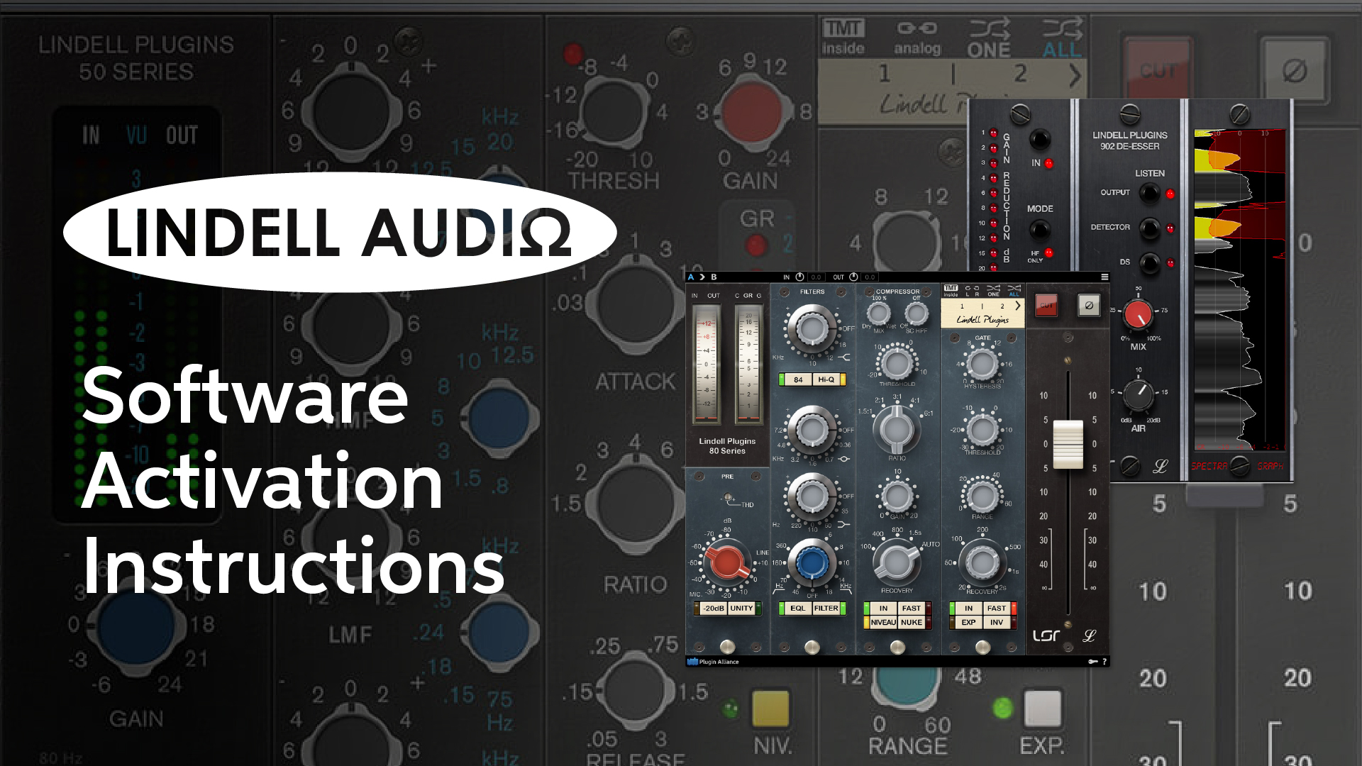 Lindell Audio Software Activation Instructions