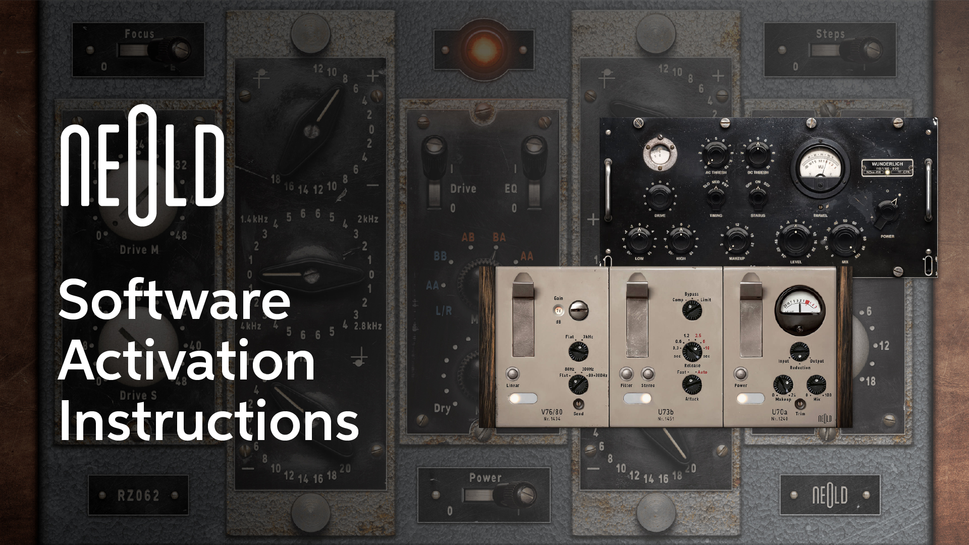 NEOLD Software Activation Instructions