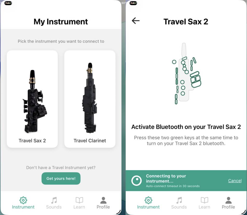 Travel Instruments App