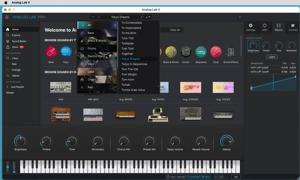 arturia analog lab pro